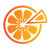 Logo orange shapes favicon