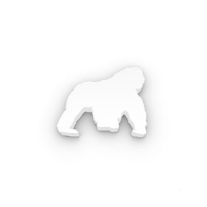 Grote Piepschuim Gorilla