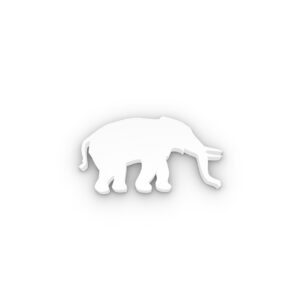 Grote Piepschuim Olifant
