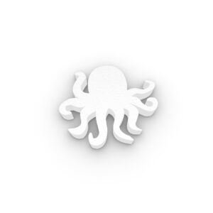 Grote Piepschuim Octopus