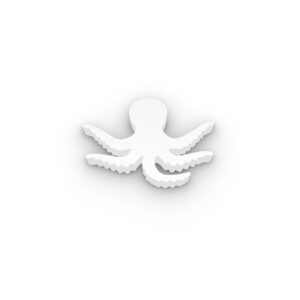 Grote Piepschuim Octopus