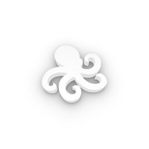 Grote Piepschuim Octopus