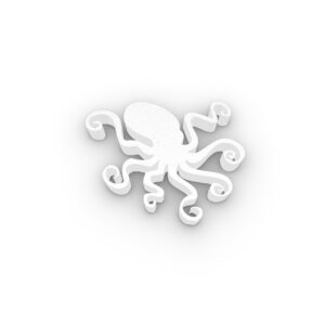 Grote Piepschuim Octopus