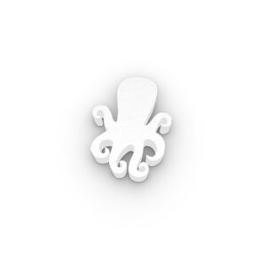 Grote Piepschuim Octopus