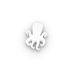 Grote Piepschuim Octopus