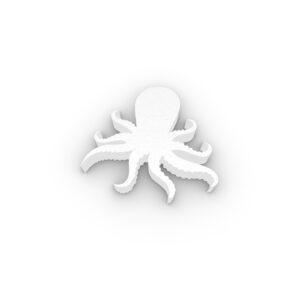 Grote Piepschuim Octopus