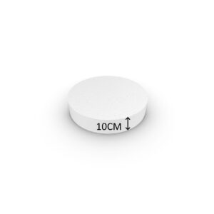 Piepschuim Ronde schijf 10cm