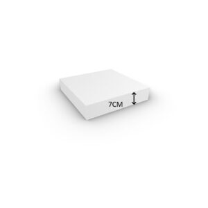 Piepschuim Taartdummy Vierkant 7cm