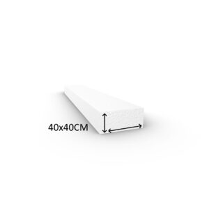 Piepschuim Staaf 40x40cm