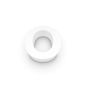 Grote Piepschuim Letter O